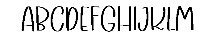 Farmhost Font UPPERCASE