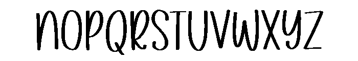 Farmhost Font LOWERCASE