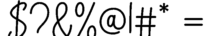 Farmhouse Breakfast Font OTHER CHARS