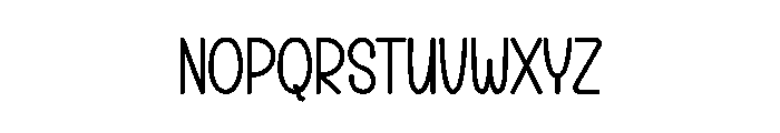 Farmhouse Camping Font LOWERCASE