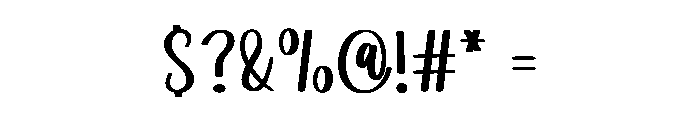 Farmhouse Financial Font OTHER CHARS