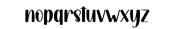 Farmhouse Financial Font LOWERCASE