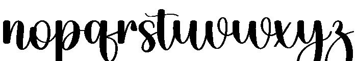 Farmhouse Maddison Font LOWERCASE