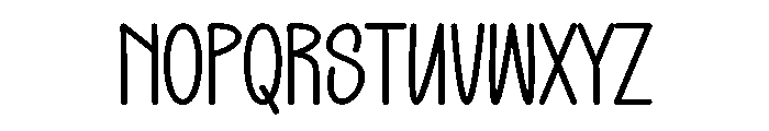 Farmhouse3 Font LOWERCASE