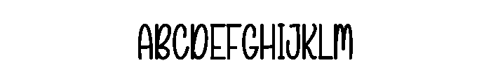 Farming Park Font UPPERCASE