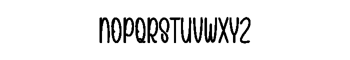 Farming Park Font LOWERCASE