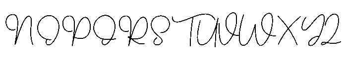 Fashion Sunshine Font UPPERCASE