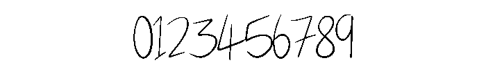Fast Note Handwriting B Regular Font OTHER CHARS