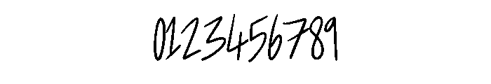 Fast Sketch Handwriting Regular Font OTHER CHARS