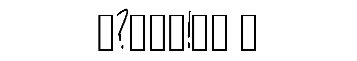 Fast Sketch Handwriting Regular Font OTHER CHARS