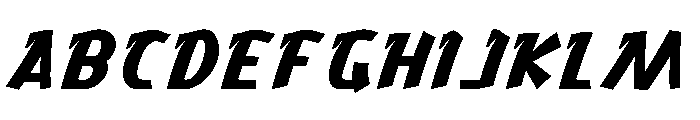 Fast Swift Font UPPERCASE