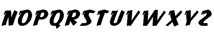 Fast Swift Font UPPERCASE