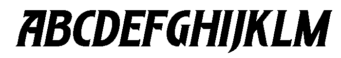 Fasthon-Oblique FONT
