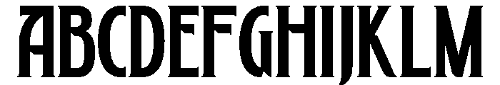 Fasthon-Regular Font UPPERCASE