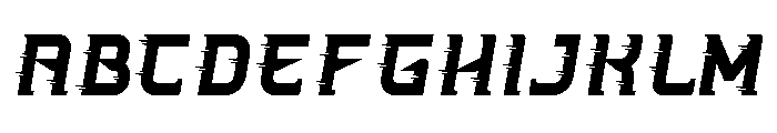Fastlane One Font UPPERCASE