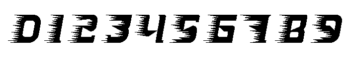 Fastlane Three Font OTHER CHARS