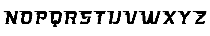 Fastlane Two Font UPPERCASE