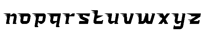 Fastlane Two Font LOWERCASE