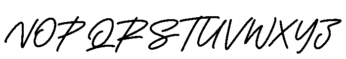 FastryMonoline Font UPPERCASE