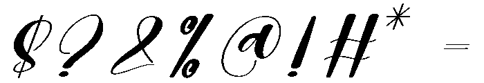 Fasty Font OTHER CHARS