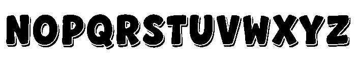 Fat Donkey Font UPPERCASE
