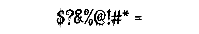 Fates Borgnes Font OTHER CHARS