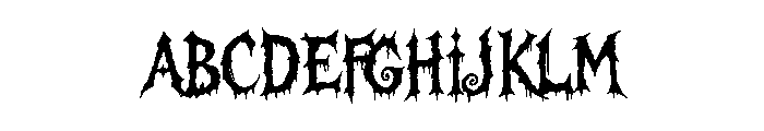 Fates Borgnes Font UPPERCASE