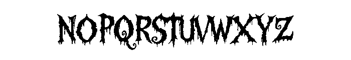 Fates Borgnes Font UPPERCASE