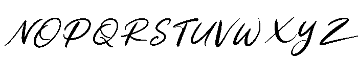 Father Days Regular Font UPPERCASE