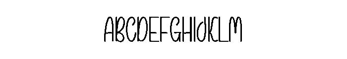 Father Handmade Font UPPERCASE