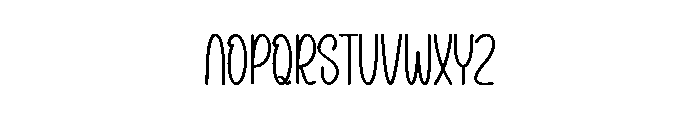 Father Handmade Font UPPERCASE