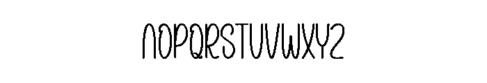 Father Handmade Font LOWERCASE