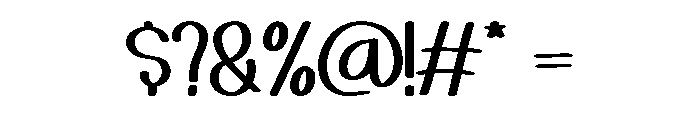 Father Heart Regular Font OTHER CHARS