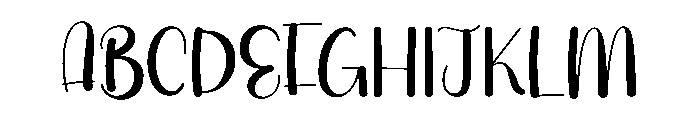 Father Midnights Font UPPERCASE