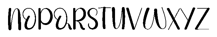 Father Midnights Font UPPERCASE