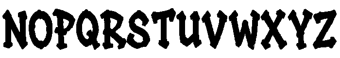 Father Punker Font UPPERCASE
