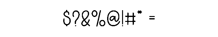 Father Smile Font OTHER CHARS