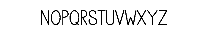 Father Smile Font LOWERCASE