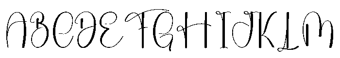 Fatherbusy Font UPPERCASE