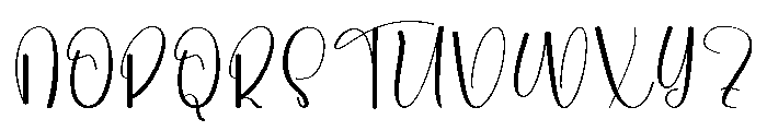 Fatherbusy Font UPPERCASE