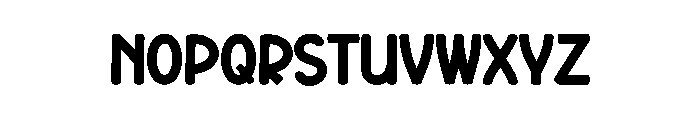 Fathers Monday Font LOWERCASE