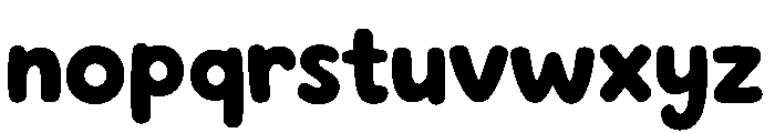 Fatih Kids Display Font LOWERCASE