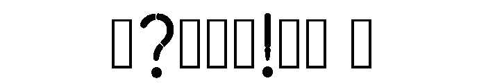 Fatim Regular Font OTHER CHARS