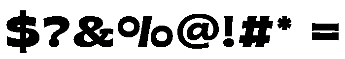 Fattura Font OTHER CHARS
