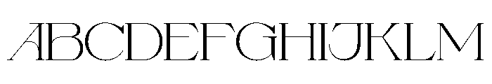 Fauden Font UPPERCASE