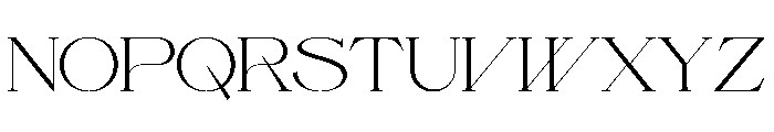 Fauden Font UPPERCASE
