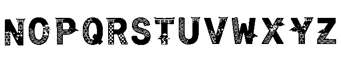 Fausta Regular Font UPPERCASE