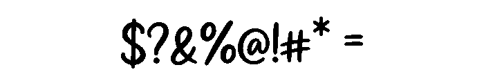 Favorite Strawberrry Font OTHER CHARS