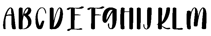 Favorites Font UPPERCASE