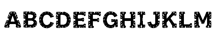 Fayce Regular Font UPPERCASE